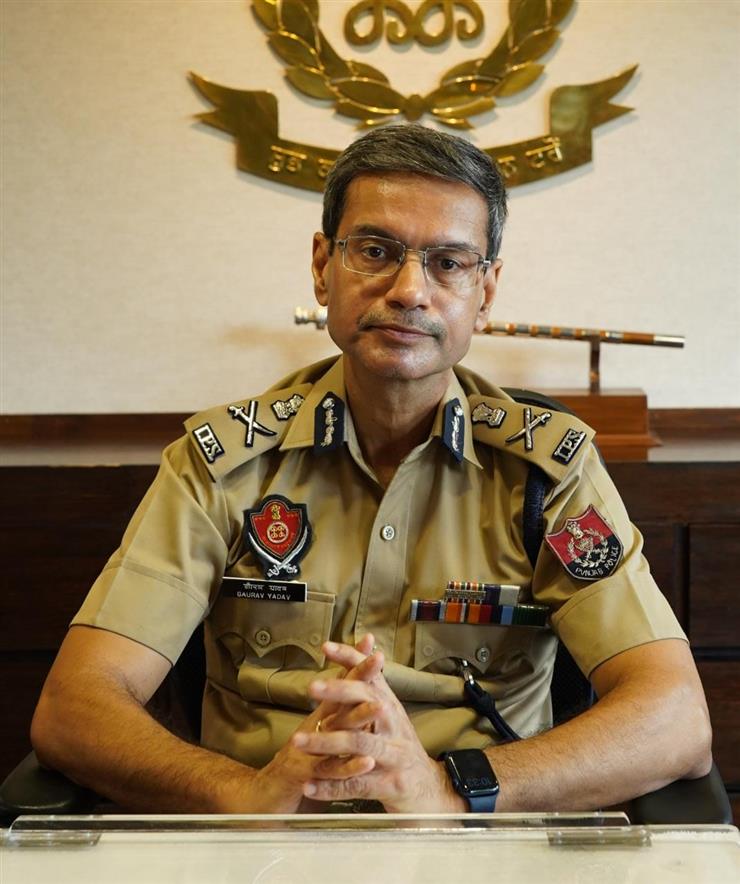 GAURAV YADAV ASSUMES ADDITIONAL CHARGE AS DIRECTOR GENERAL OF POLICE PUNJAB